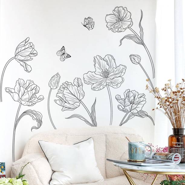 ADVAIT DESIGNS 83 cm Self Adhesive Decorative Wall Sticker-1705 Self Adhesive Sticker
