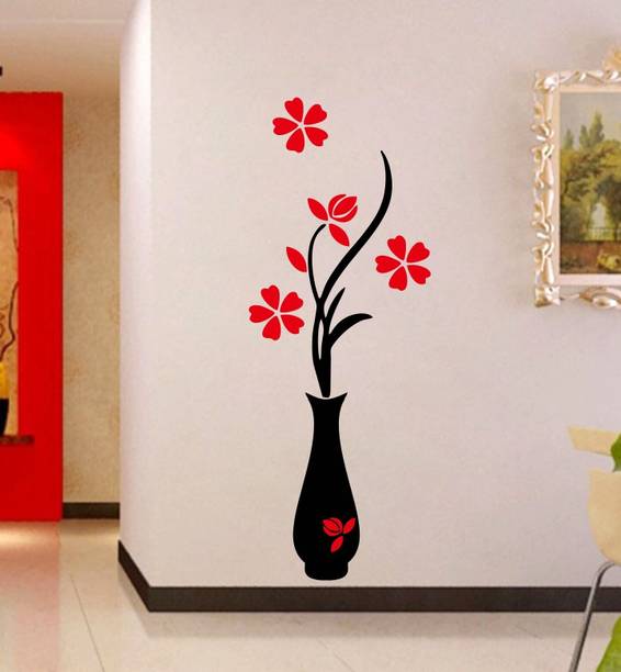 ड्रीमक्राफ्ट Large PVC विनाइल वॉल स्टिकर