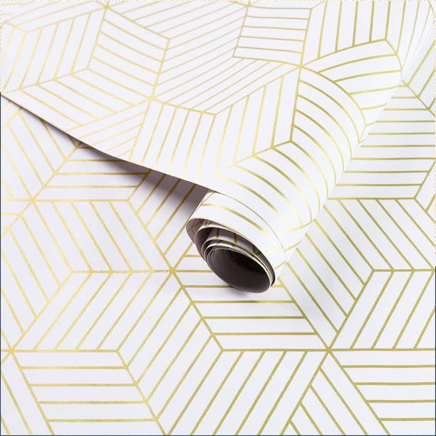 Anna Stella 304.8 cm Self Adhesive Stickers Waterproof Vinyl PVC Wallpaper ( 304.8x 45.72 ) Self Adhesive Sticker