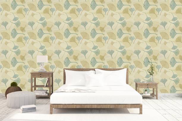 rawpockets Vinyl Floral & Botanical Multicolor Wallpaper