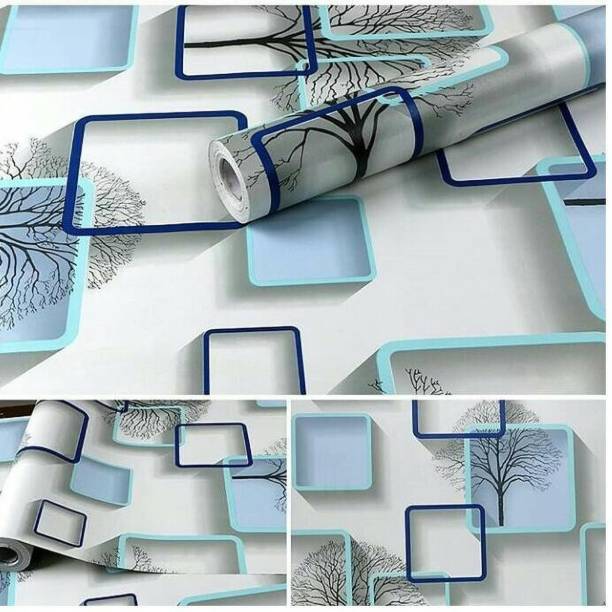 LAAYO 1000 cm Peel & Stick Decorative Wall papers stickers for living room Home Décor Self Adhesive Sticker
