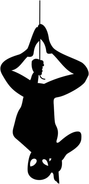 SR GIFT STORE VVKK 89 cm "Mirror Spiderman Stickers" Wall Stickers ( Pack Of 1 ) Self Adhesive Sticker