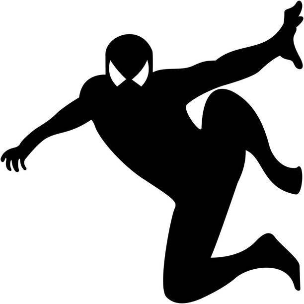 Saiii Designs 89 cm "Spiderman" Wall Stickers ( Pack Of 1 ) Self Adhesive Sticker