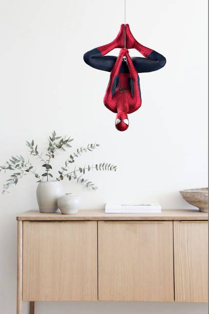 KUMAWAT 73 cm WALL STICKER SPIDERMAN DECOUR Self Adhesive Sticker
