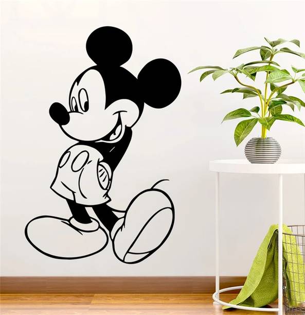 Decor And Creation 42 cm disney mickey mouse wall stickers 17 x 42 cm Self Adhesive Sticker