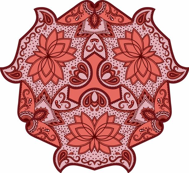 artisian inkwork 55 cm Sep_Medium 55x55cm sticker Festivals & Occasions_1192 Self Adhesive Sticker