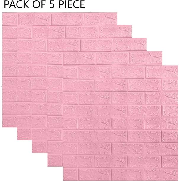 AMBDDED 5 cm 77*70 CM PINK FOAM SHEET Self Adhesive Sticker