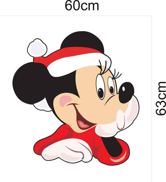 Approach Decor 63 cm mickey mouse wall sticker Self Adhesive Sticker