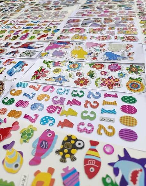 एकलेट Medium पफ्फी स्टिकर स्टिकर