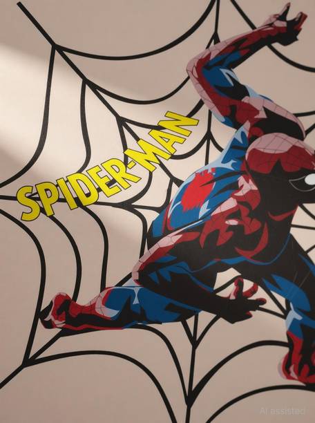WALLARSH 70 cm Spiderman Removable Sticker