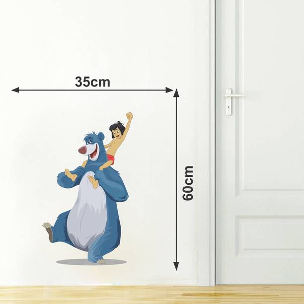 Approach Decor 60 cm mowgli baloo the jungle book Self Adhesive Sticker