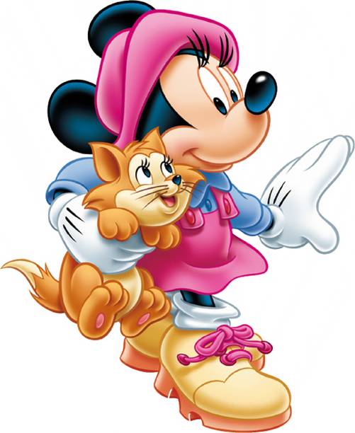 udhaya 65 cm Micky Mouse Removable Sticker (Pack of 1) Self Adhesive Sticker