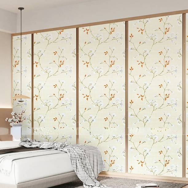 rawpockets Vinyl Floral & Botanical Multicolor Wallpaper