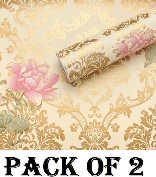 SIRTERIQ 500 cm Aluminum Shining Marble Foil Waterproof Premium Roll For Kitchen Self Adhesive Sticker