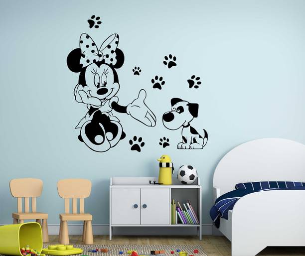 Littlebuds 60 cm Micky Mouse Wallsticker Removable Sticker