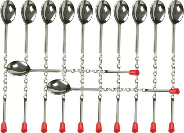 Dynore Red tip long Stainless Steel 25.5 cm Stirrer