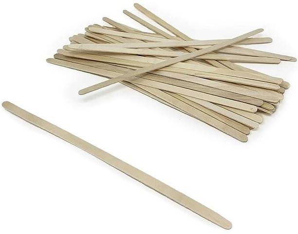 Velexe Disposable Wooden Tea & Coffee Stirrers | Size: 140MM (14 CM) | Biodegradable Wooden 14 cm Stirrer