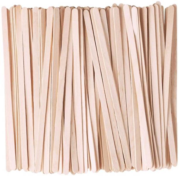 Asiduo [500Pack, 110mm] Coffee | Bio-disposables | 100% birch wood | Wooden 11 cm Stirrer
