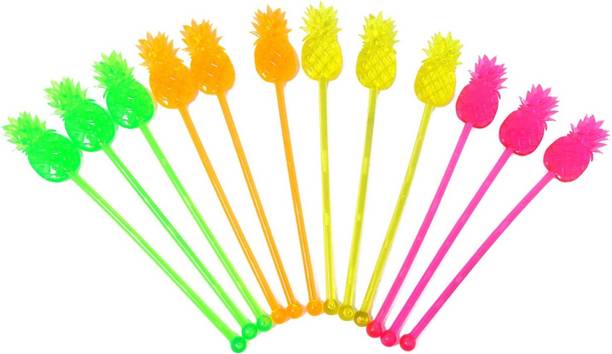 Xila Magic Party Decorations Stirring Stick (12 SET ) Plastic 12 cm Stirrer