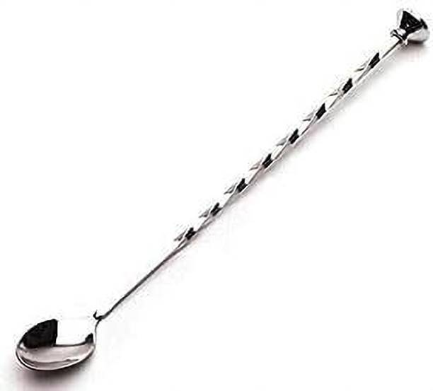 RajCutlery Stainless Steel Cocktail Spoon Stainless Steel 30 cm Stirrer