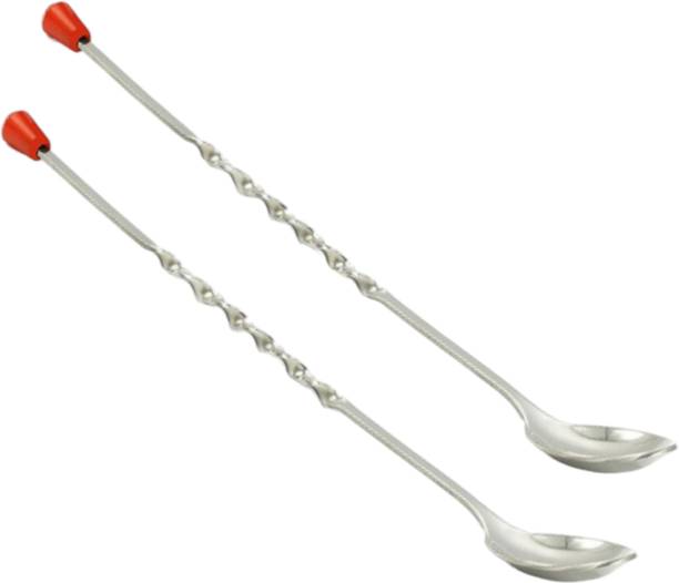 PM LEKHA FOCUS ON QUALITY LEKHA 28CM BAR SPOON / STIRRER / COCKTAIL SPOON Stainless Steel 28 cm Stirrer