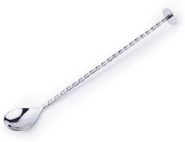 RajCutlery Stainless Steel Cocktail Stirrer Stainless Steel 28 cm Stirrer