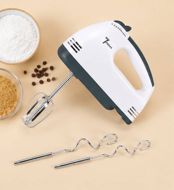YAMA IMPEX 260 W Black and White Electric Whisk, Hand Blender