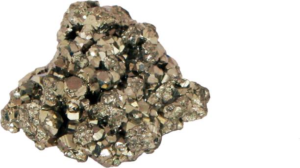 YOUR CRYSTALS MATE Pyrite Cluster For Healing Reiki Upto 30 gms Regular Asymmetrical Rock Stone