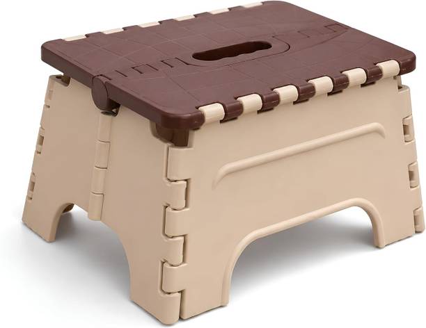 Beyoco Foldable Plastic Stool 7 inch | Lightweight Portable Stool |Space Saving Stool Kitchen Stool