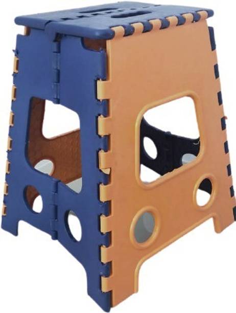samruddhi stoll orangeblue foldable 555 18 Living & Bedroom Stool