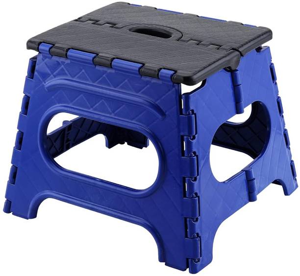 TINUMS 12 Inches Super Strong Folding Step Stool | Kitchen Stepping Stools |Multicolour Living & Bedroom Stool