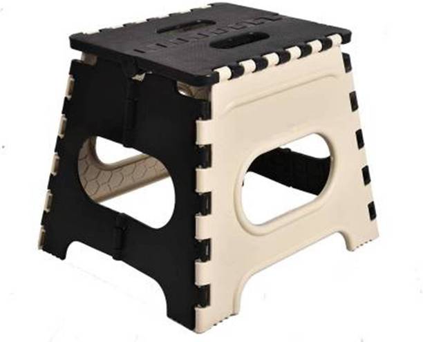 NENSI SALES 12" Multipurpose Heavy duty Foldable step stool ST12.241 Living & Bedroom Stool