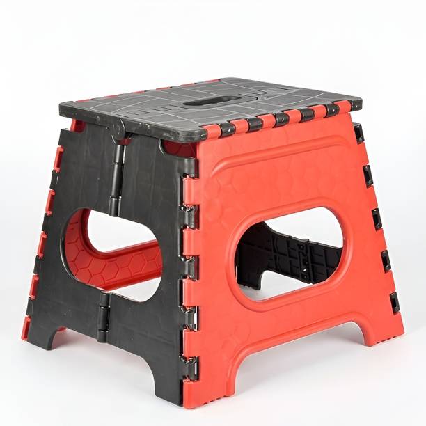 Umax 12-Inch Multipurpose Foldable Step Stool, Compact, Lightweight, and Space-Saving Living & Bedroom Stool