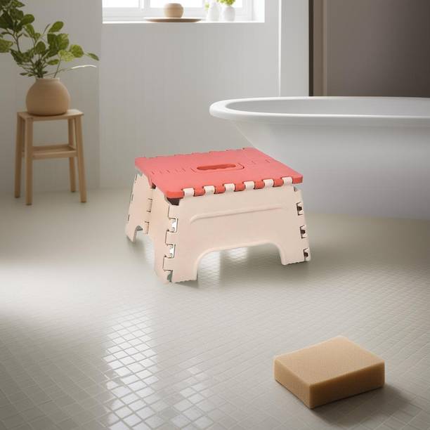 Sorath Plastic Small Folding Step Stool Super Strong Foldable Stool for Adults & kids Bathroom Stool