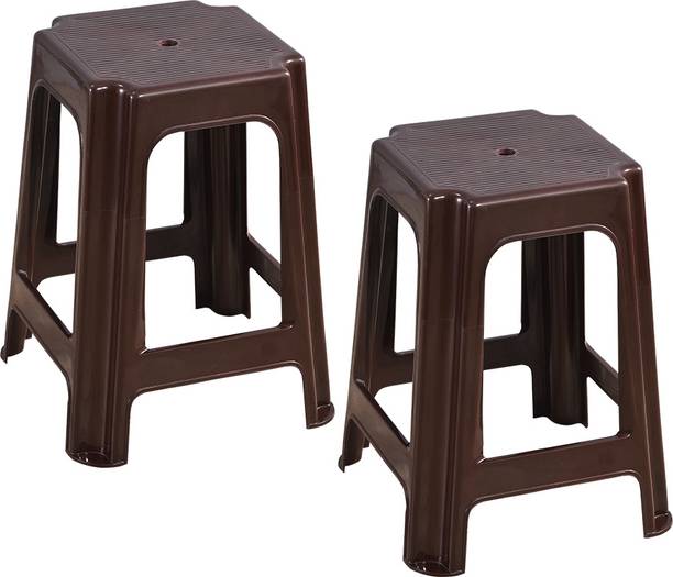 swagath furniture Palstic square stool Outdoor & Cafeteria Stool