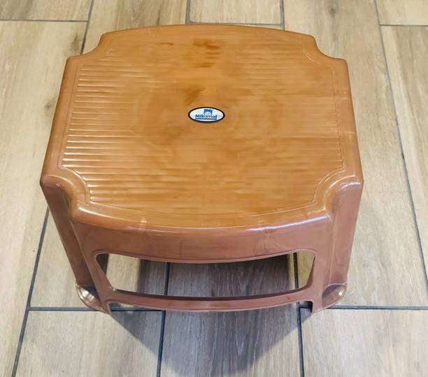 Nilkamal STL05 PEARWOOD STURDY STOOL Bathroom Stool