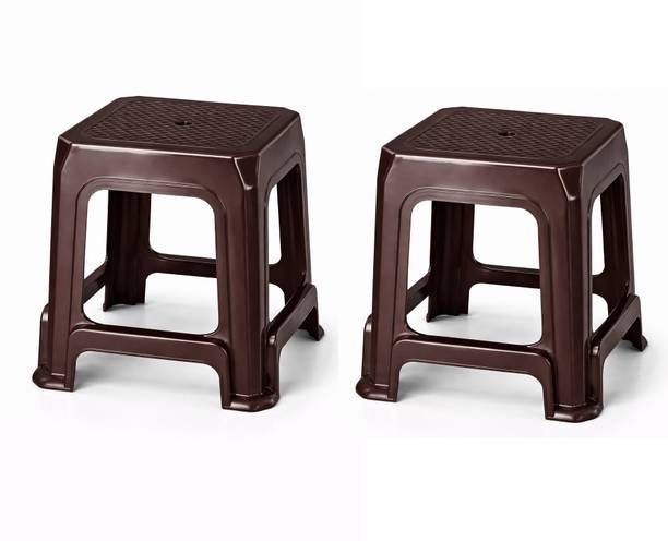 SRI GAYATHRI POLYMERS Strong Plastic Household Stool|Multipurpose Utility Stool for Kitchen,Bathroom Living & Bedroom Stool