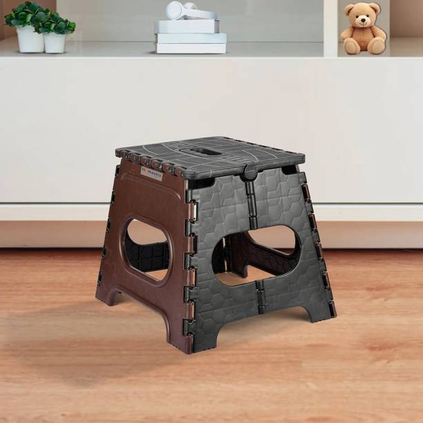 HOMESTIC Collapsible Stool Outdoor-Fishing-Gardening-Travel|Small|Brown & Black Stool