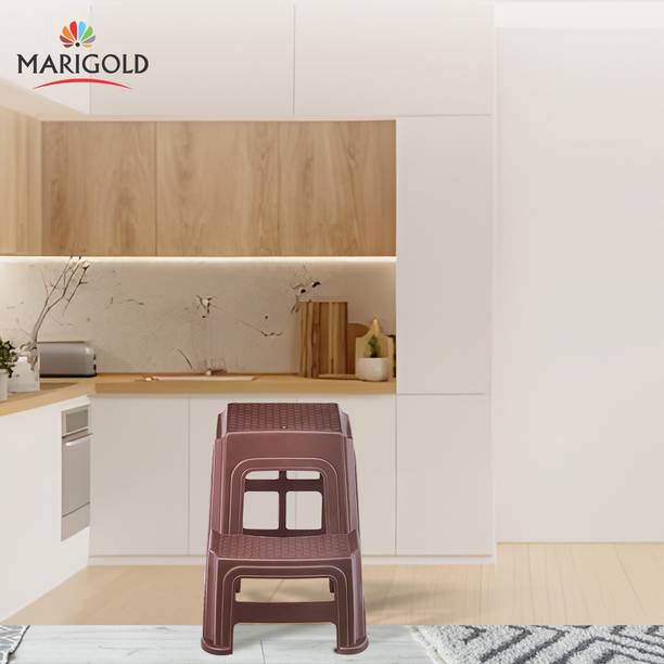 Marigold Plastic Step Stool for Kitchen, Bathroom, Home, Balcony, Office Living & Bedroom Stool