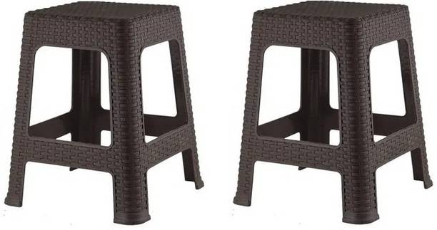 SRI GAYATHRI POLYMERS Plastic Stool for Multipurpose|Home|Bathroom|Kitchen|Outdoor|Indoor|Lightweight Outdoor & Cafeteria Stool