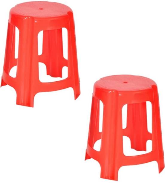 Nilkamal Plastic Stool for Home, Kitchen & Bathroom, Durable Heavy Duty Stool Kitchen Stool