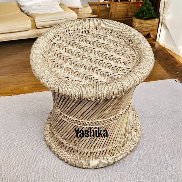 YASHIKA CREATION Handmade bamboo stool/muddi Outdoor & Cafeteria Stool