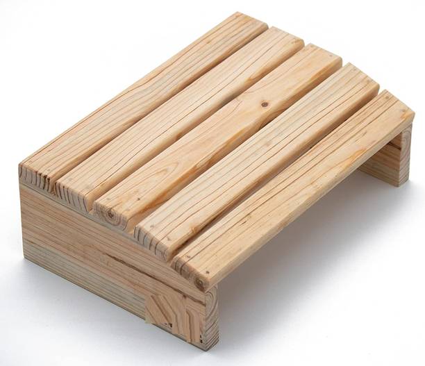 Abhi Creation Non-Slip Surface Under Desk Foot Rest Rocker, Stool Living & Bedroom Stool