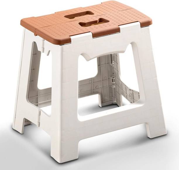 Meneflix Folding Step Stool for Kids and Adults-13 Height Lightweight Plastic Stepping Stool