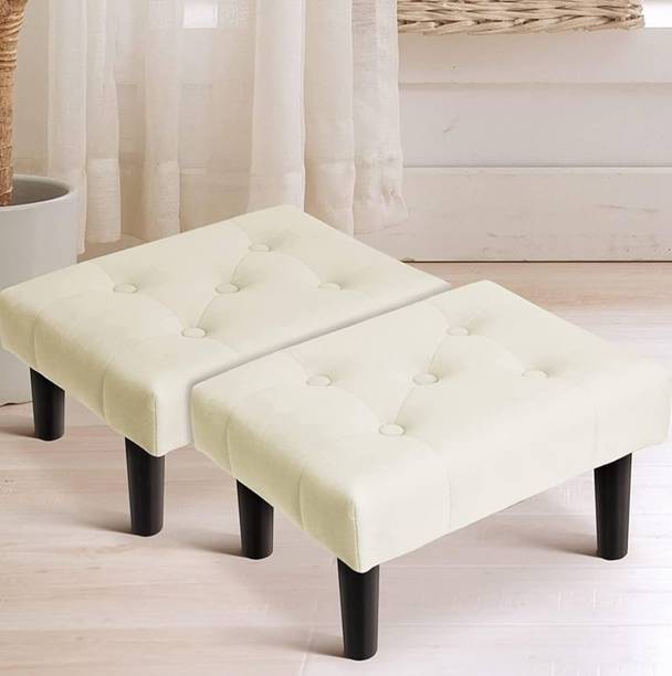 Access craft Access Craft Footrest Stool Small Modern Square Foot Stool(white) Stool