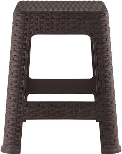 RUDRAKSH Plastic Sitting Stool for Bedroom, Kitchen, Living Room, Bedroom, Office Use Living & Bedroom Stool
