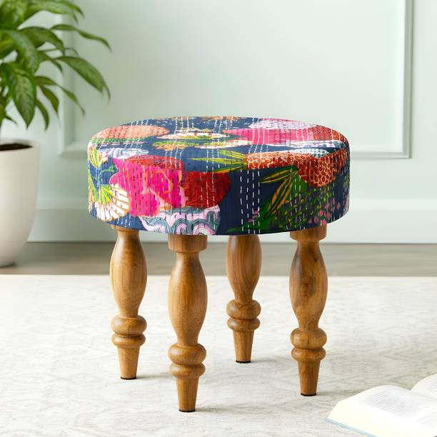 Flipkart Perfect Homes Solid Wood Standard Ottoman