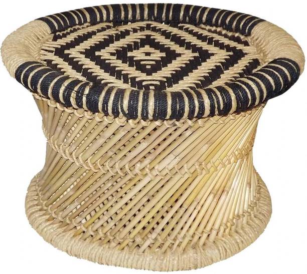 RCLV Handmade Bamboo stool for Home & Office Size 13X17 Outdoor & Cafeteria Stool