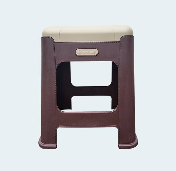 Supreme Premium Leather Finish Stool, Luxury Aesthetic for home/office/garden Living & Bedroom Stool