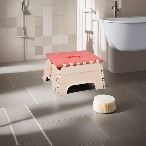 Dev Enterprise Folding Stool for Adults and Kids Bedroom & Kitchen Stool (Red) Stool Stool